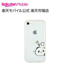 【送料無料】iPhone SE（第3世代）/（第2世代）/8/7 お買いものパンダ IIIIfit Clear (ひょっこり)