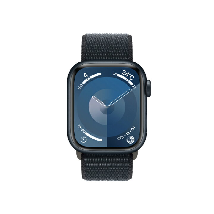 楽天市場】Apple Watch Series 9 ミッドナイトアルミニウムケースと  