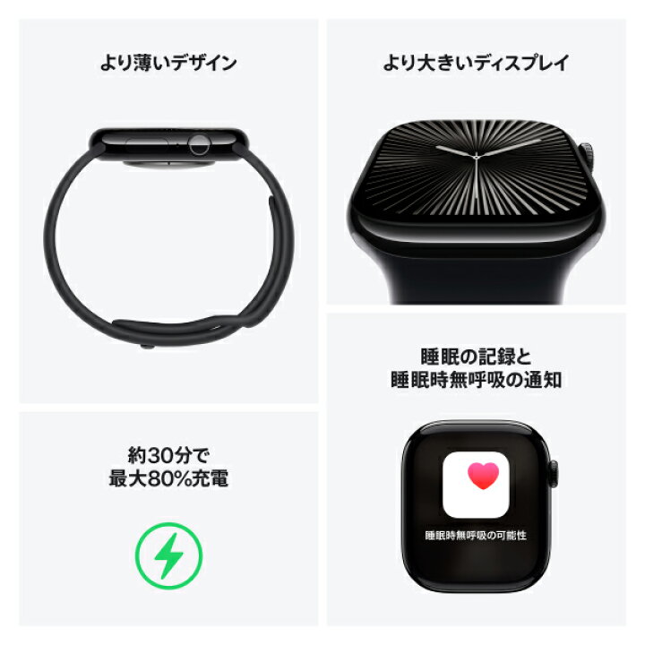 楽天市場】【条件達成で3300ポイント】Apple Watch Series 10 ジェット  
