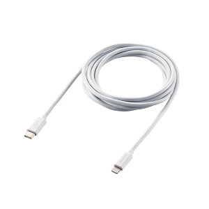GR Type-C to LightningP[u CgjO iPhone [dP[u X^_[h y iPhone 13 / 12 / SE (2) Ή z AppleFؕi 2m zCg MPA-CL20WH