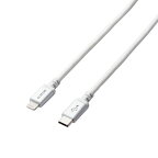 エレコムType-CtoLightningケーブル（高耐久）【iPhone13/12/SE(第2世代)対応】Apple認証品2mホワイトMPA-CLS20WH