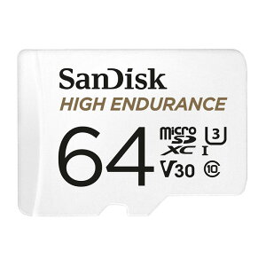 SanDisk HIGH ENDURANCE ϋv microSDHC UHS-IJ[h 64GB SDSQQNR-064G-GH3IA