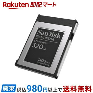 SanDisk PRO-CINEMA CFexpress Type-B Card 320GB SDCFEC-320G-GH4NN