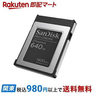 SanDisk PRO-CINEMA CFexpress Type-B Card 640GB SDCFEC-640G-GH4NN