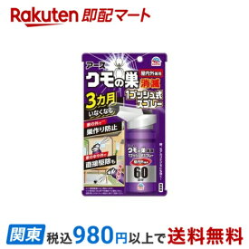 【最短当日お届け(チケット要)】 クモの巣消滅 1プッシュ式スプレー 80ml 【アース】 殺虫剤