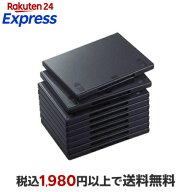 エレコム DVDトールケース CCD-DVD03BK 10コ入 【エレコム(ELECOM)】 DVDソフト・アクセサリー