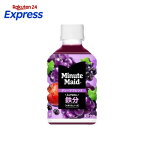 ミニッツメイド ぎゅっ！とフルーツ グレープブレンド 鉄分 280ml*24本
