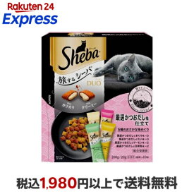 シーバ デュオ 旅するシーバ 厳選かつおだし味仕立て 5種のおさかな味めぐり 成猫用 200g 【シーバ(Sheba)】 プレミアム・キャットフード