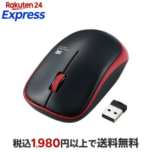 �G���R�� ���C�����X�}�E�X ���� IR LED 3�{�^�� �R�� �É� M�T�C�Y M-IR07DRSKRD 1�� �y�G���R��(ELECOM)�z �p�\�R���T�v���C