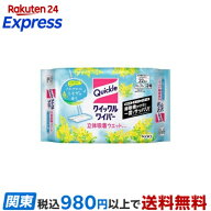 クイックルワイパー 立体吸着 ウエットシート ミモザの香り 32枚入 【クイックルワイパー】
