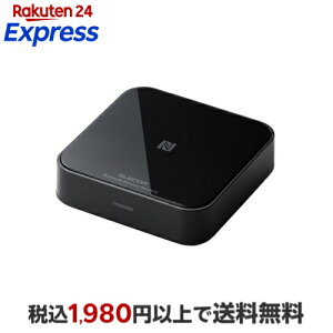 �G���R�� Bluetooth�I�[�f�B�I���V�[�o�[ �ϊ��P�[�u���t �u���b�N LBT-AVWAR501XBK 1�� �p�\�R���T�v���C