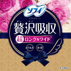 ソフィ贅沢吸収ホワイトフローラル多い用 36枚入