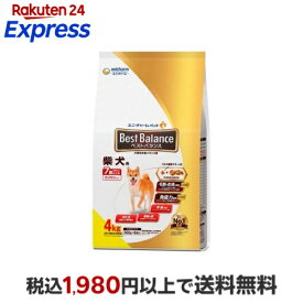 ベストバランス カリカリ仕立て 柴犬用 7歳以上用 ドッグフード ドライ 4kg 【ベストバランス】 ドッグフード(ドライフード・総合栄養食)