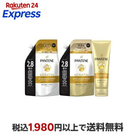 パンテーン 詰替セット エクストラダメージケア 洗い流すトリートメント特大付 1セット 【PANTENE(パンテーン)】 シャンプー