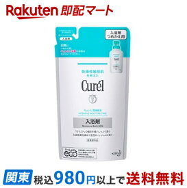 【最短当日お届け(チケット要)】 キュレル 潤浸保湿 入浴剤 つめかえ用 360ml 【キュレル】 入浴剤