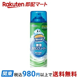 【最大2,000円OFFクーポン】 スクラビングバブル 激泡ガラスクリーナー 泡タイプ エアゾール 480ml 【スクラビングバブル】 窓・網戸用クリーナー