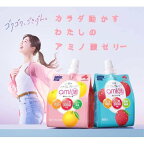 アミノバイタル ami活 ゼリードリンク 朝のピングレ味 180g×6個