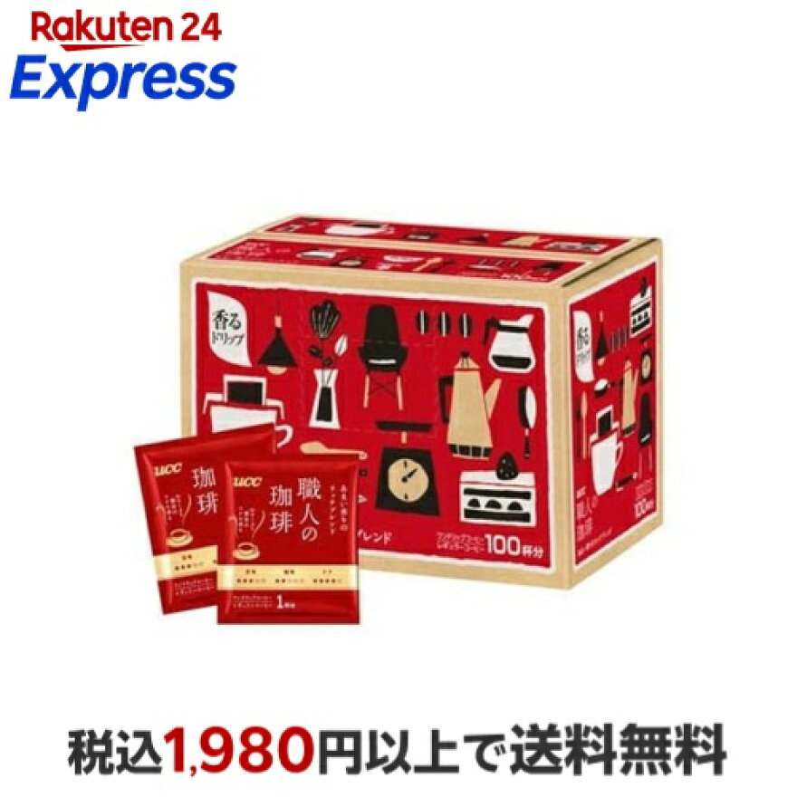 UCC 職人の珈琲 ワンドリップコーヒー あまい香りのリッチブレンド 7g*100袋
