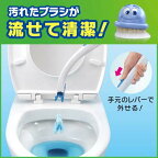 スクラビングバブル流せるトイレブラシフローラルソープの香り付け替え使い捨て24個入