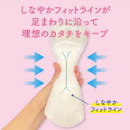 ナチュラ さら肌さらり コットン100％ よれスッキリ 吸水ナプキン 20.5cm 15cc 大容量 44枚入