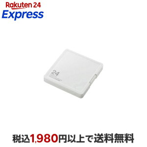 �G���R�� SD�^microSD�J�[�h�P�[�X �v���X�`�b�N�^�C�v CMC-SDCPP24WH 1�R�� �y�G���R��(ELECOM)�z �f�[�^�L�^���f�B�A