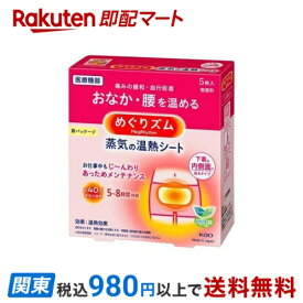 【最大1000円OFFクーポン】めぐりズム 蒸気の温熱シート 下着の内側面に貼るタイプ 5枚入 【めぐりズム】 温熱パッド