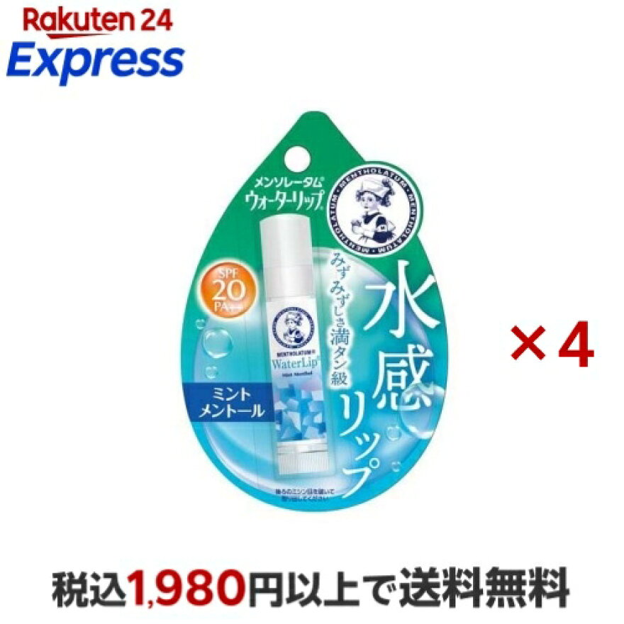 メンソレータム ウォーターリップ ミントメントール 1本入