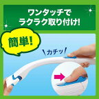 スクラビングバブル流せるトイレブラシフローラルソープの香り本体使い捨て1セット