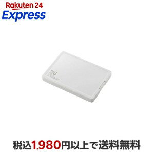 �G���R�� SD�^microSD�J�[�h�P�[�X �v���X�`�b�N�^�C�v CMC-SDCPP36WH 1�R�� �y�G���R��(ELECOM)�z �f�[�^�L�^���f�B�A