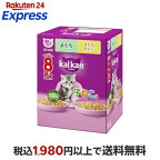 カルカン パウチ １２ヵ月までの子ねこ ２種まぐろ まぐろたい キャットフード 60g×8袋入