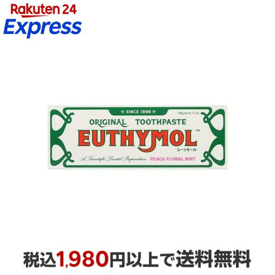 EUTHYMOL(ユーシモール) ピーチフローラル 106g