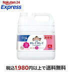 キレイキレイ薬用泡ハンドソープシトラスフルーティの香り詰替用業務用4L【キレイキレイ】ハンドソープ
