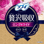 ソフィ kiyora 贅沢吸収 ホワイトフローラル 少し多い用  15.5cm 52枚入