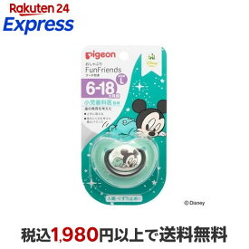 おしゃぶりFun 6-18／L ミッキー柄 R 1個入 おしゃぶり