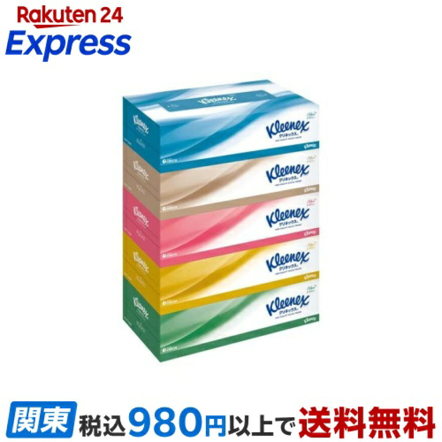 クリネックス ティッシュ 180組×5箱