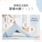 寝ながらメディキュット スーパークール フルレッグ 太もも付根 冷感 着圧ソックス M 1足