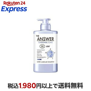 THE ANSWER �V�[�Y�i���P�A �X�[�p�[�������V�����v�[ SS �|���v 400ml �yTHE ANSWER�z �V�����v�[