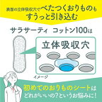 サラサーティ コットン100 ナチュラルローズの香り おりものシート 112個入