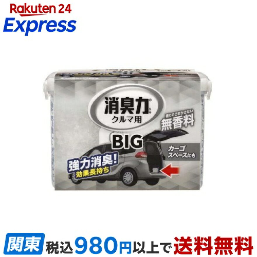 消臭力 クルマ用 置き型消臭剤 BIG 無香料 900g