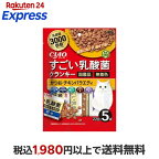 チャオ すごい乳酸菌クランキー かつお・チキンバラエティ 22g*5袋入