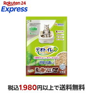 ユニチャーム デオトイレ 消臭・抗菌チップ 天然木 飛び散らないねこ型チップ 猫砂 4L 【デオトイレ取替…