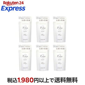 P-sha(パーシャ) 柔軟剤 詰め替えセット ホワイトフローラルの香り 480ml×6袋 【P-sha(パーシャ)】 柔軟剤