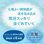 めぐりズム 貼る炭酸ジェルパック FOOT 6枚入