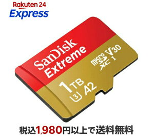 SanDisk �G�N�X�g���[�� microSDXC UHS-I�J�[�h 1TB SDSQXAV-1T00-GH3MA