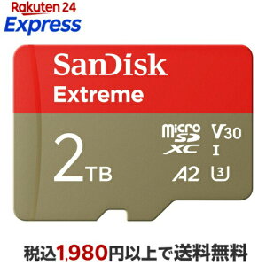 SanDisk �G�N�X�g���[�� microSDXC UHS-I�J�[�h 2TB SDSQXAV-2T00-GH3MA