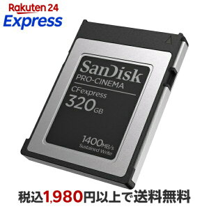 SanDisk PRO-CINEMA CFexpress Type-B Card 320GB SDCFEC-320G-GH4NN