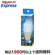 オーム電機 LED電球 T E26 7W 昼光色 LDT7D-G IG92