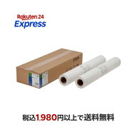 エプソン SureColor用 普通紙ロール＜薄手＞/約610mm幅×50m（2本入り）/24インチサイズ EPPP6424