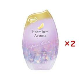 お部屋の消臭力 プレミアムアロマ 消臭芳香剤 グレイスボーテの香り 400ml×2セット 【お部屋の消臭力】 芳香剤・ルームフレグランス