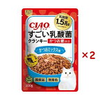 CIAO すごい乳酸菌クランキー かつお節入り かつおミックス味 500g